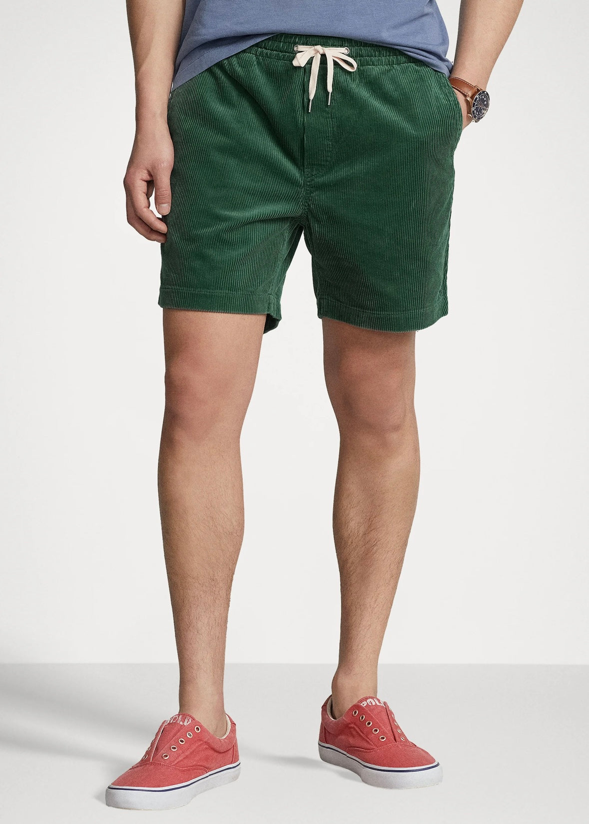 Polo Ralph Lauren Cord Shorts - Washed Forest