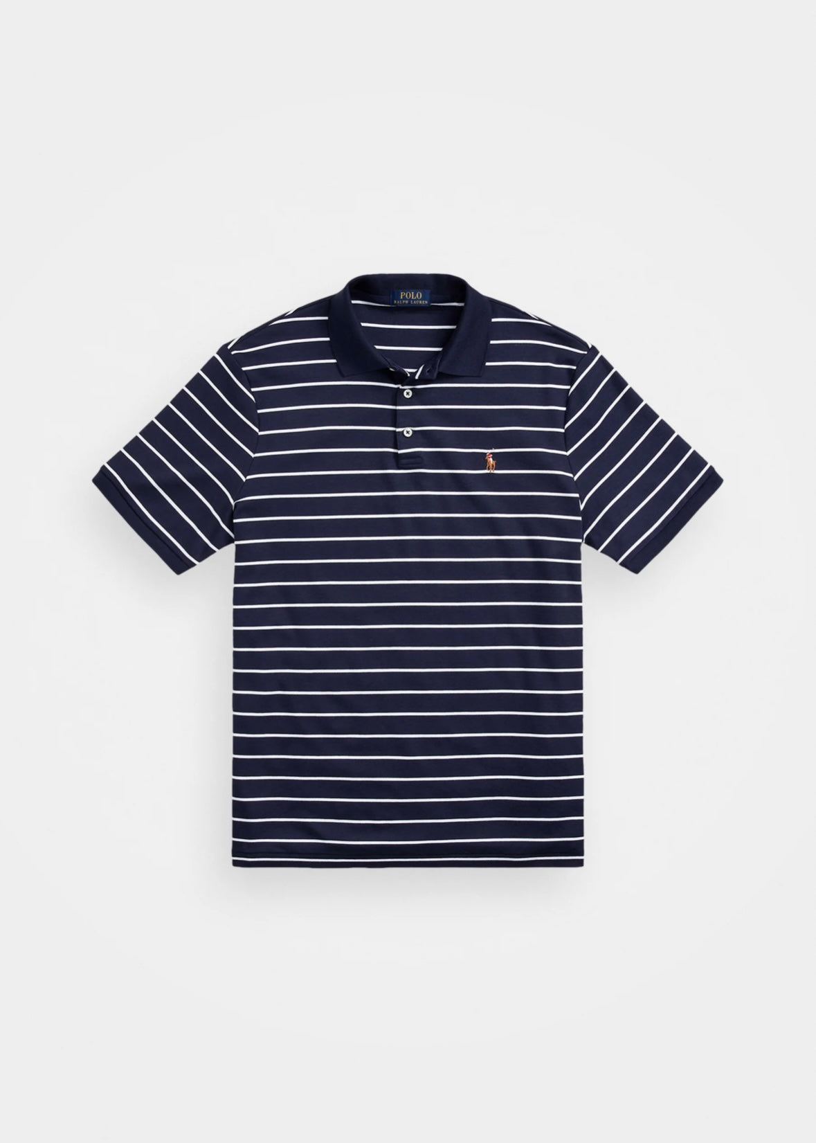 Polo Ralph Lauren Interlock pique - Refind Navy/White