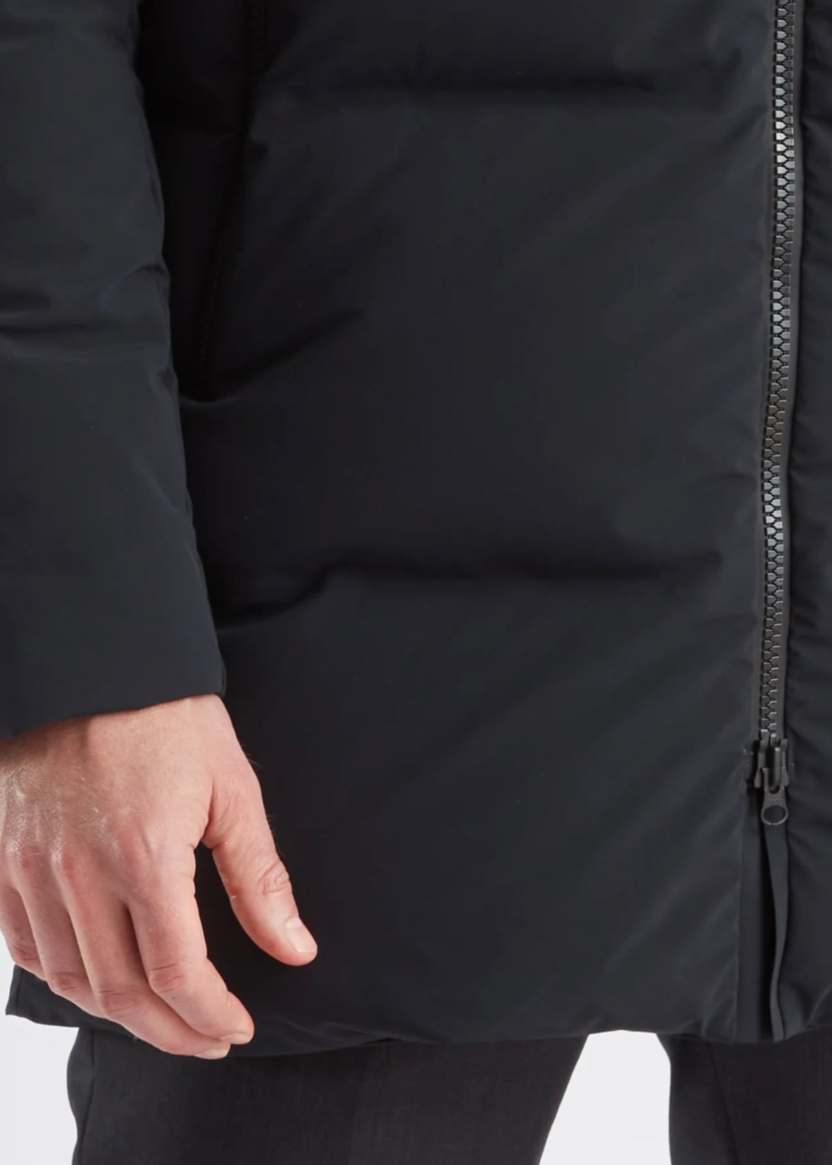 Titan Down Parka Black