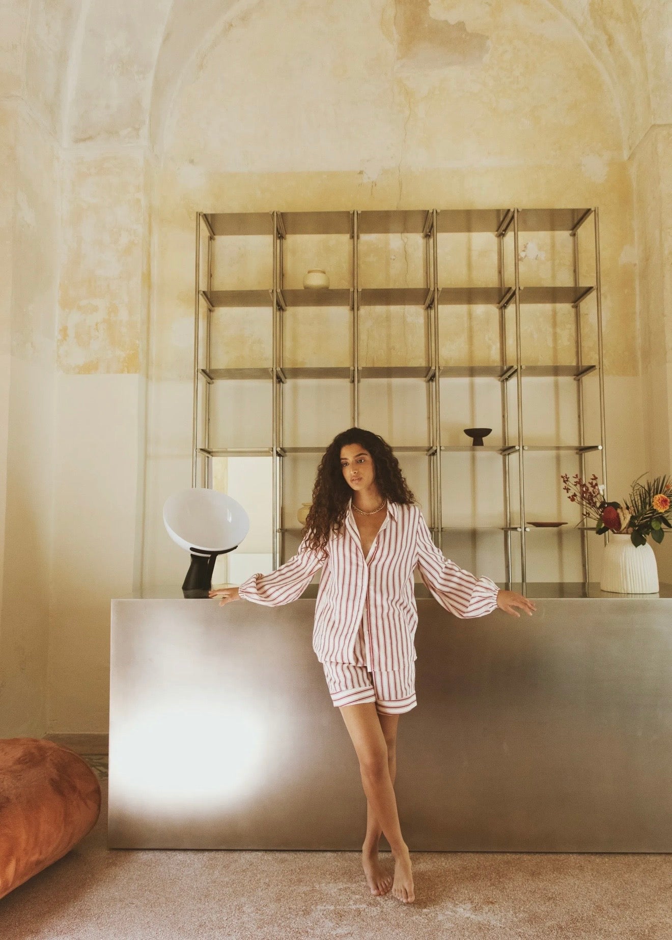 Fable Shirt Berry Stripe