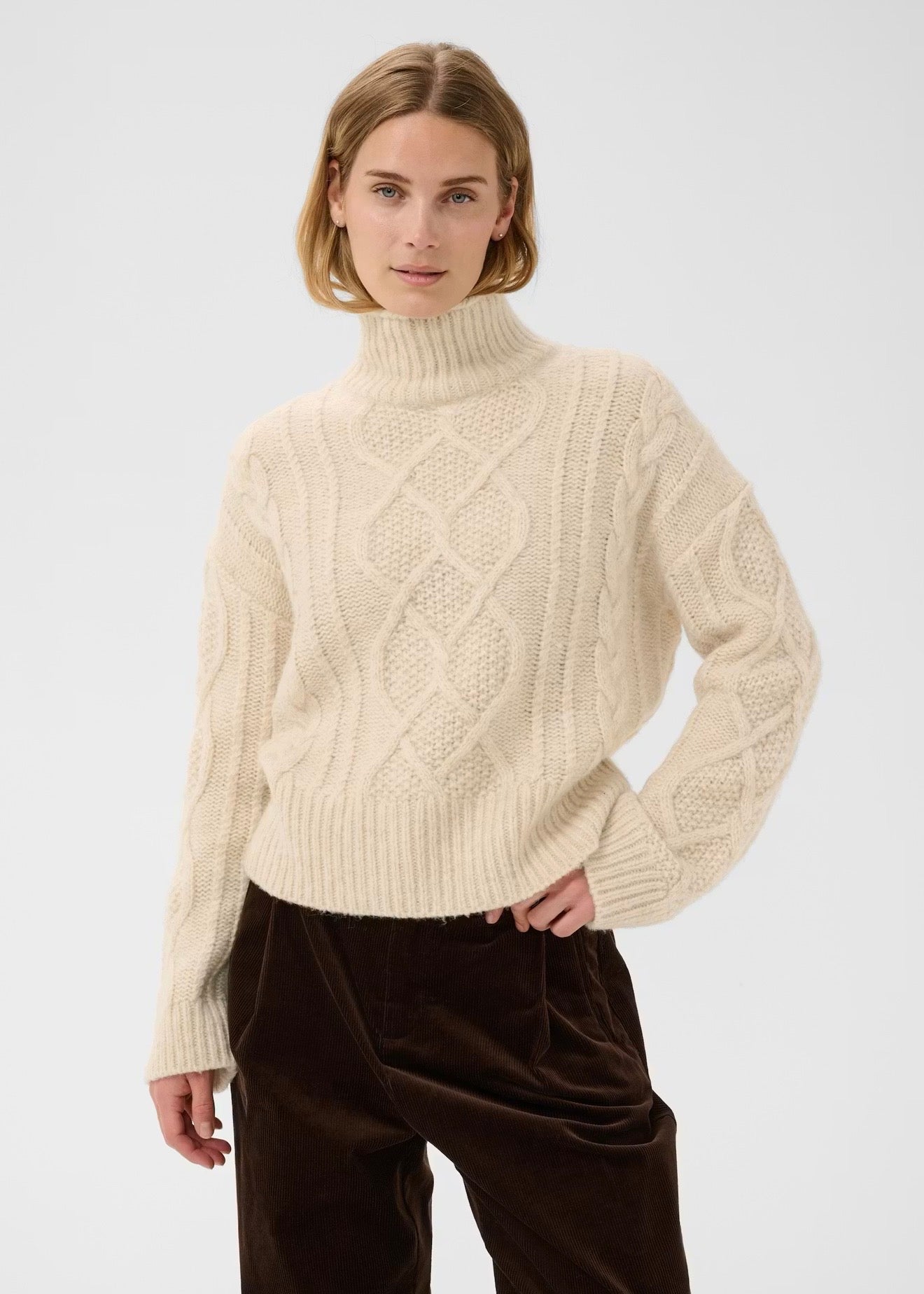 Channa Pullover Whitecap Melange