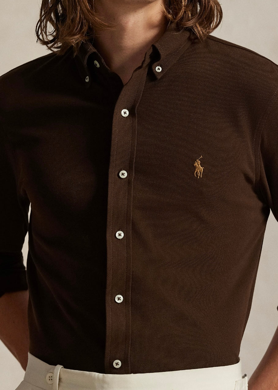 Featherweight Mesh Shirt Dark Beech