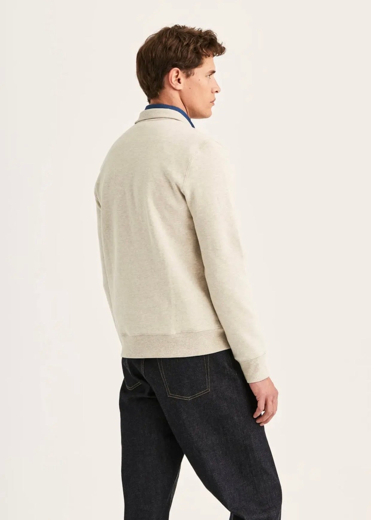 Brandon Lily Half Zip Khaki