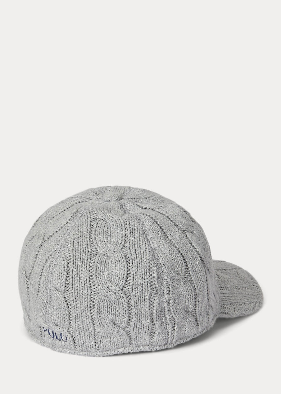 Cable Ball caps Grey Heather