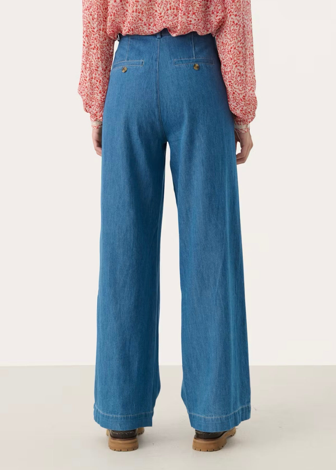 Part Two Coralie pants - Medium Blue Denim