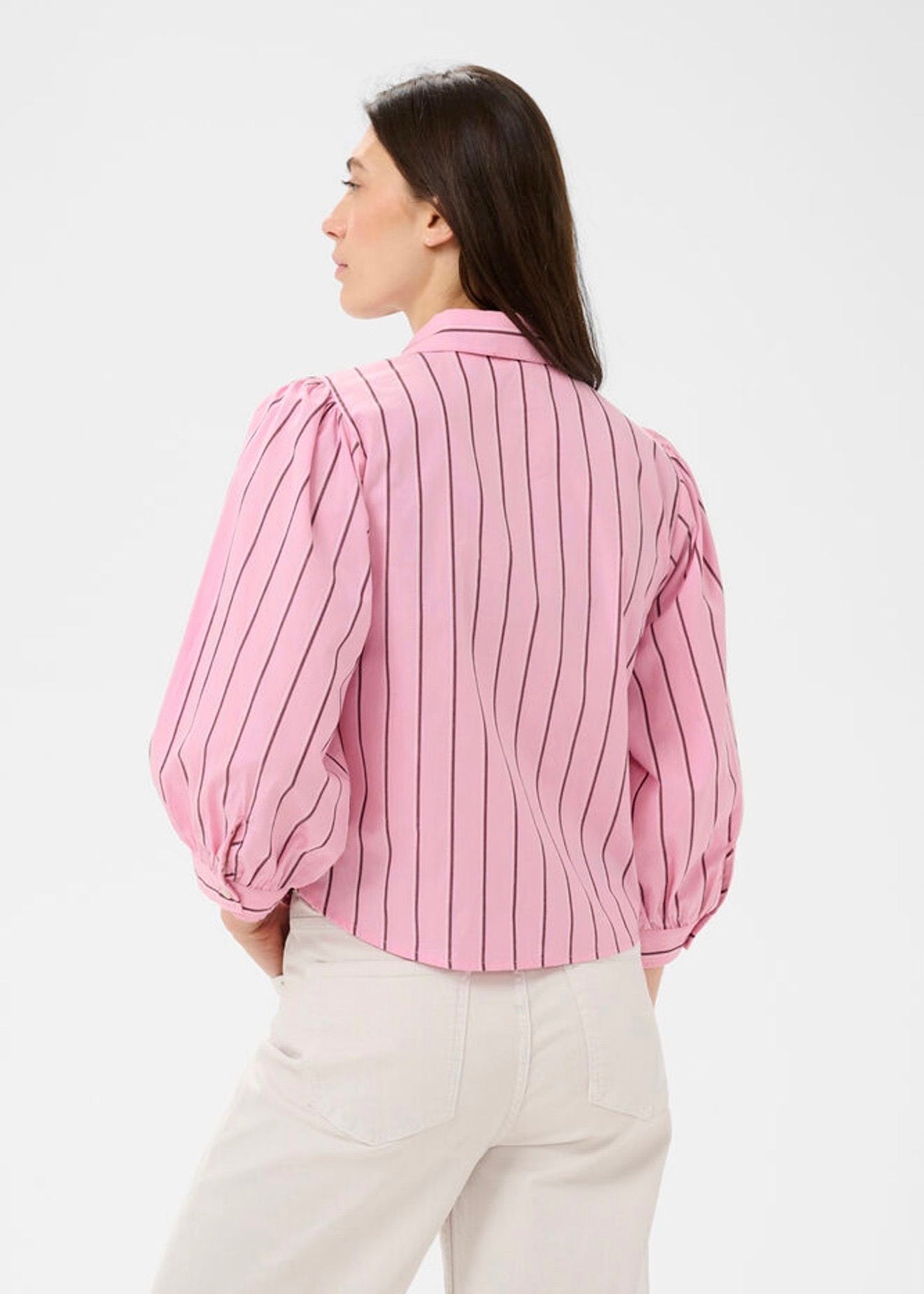 Anais Shirt Pink Stripe