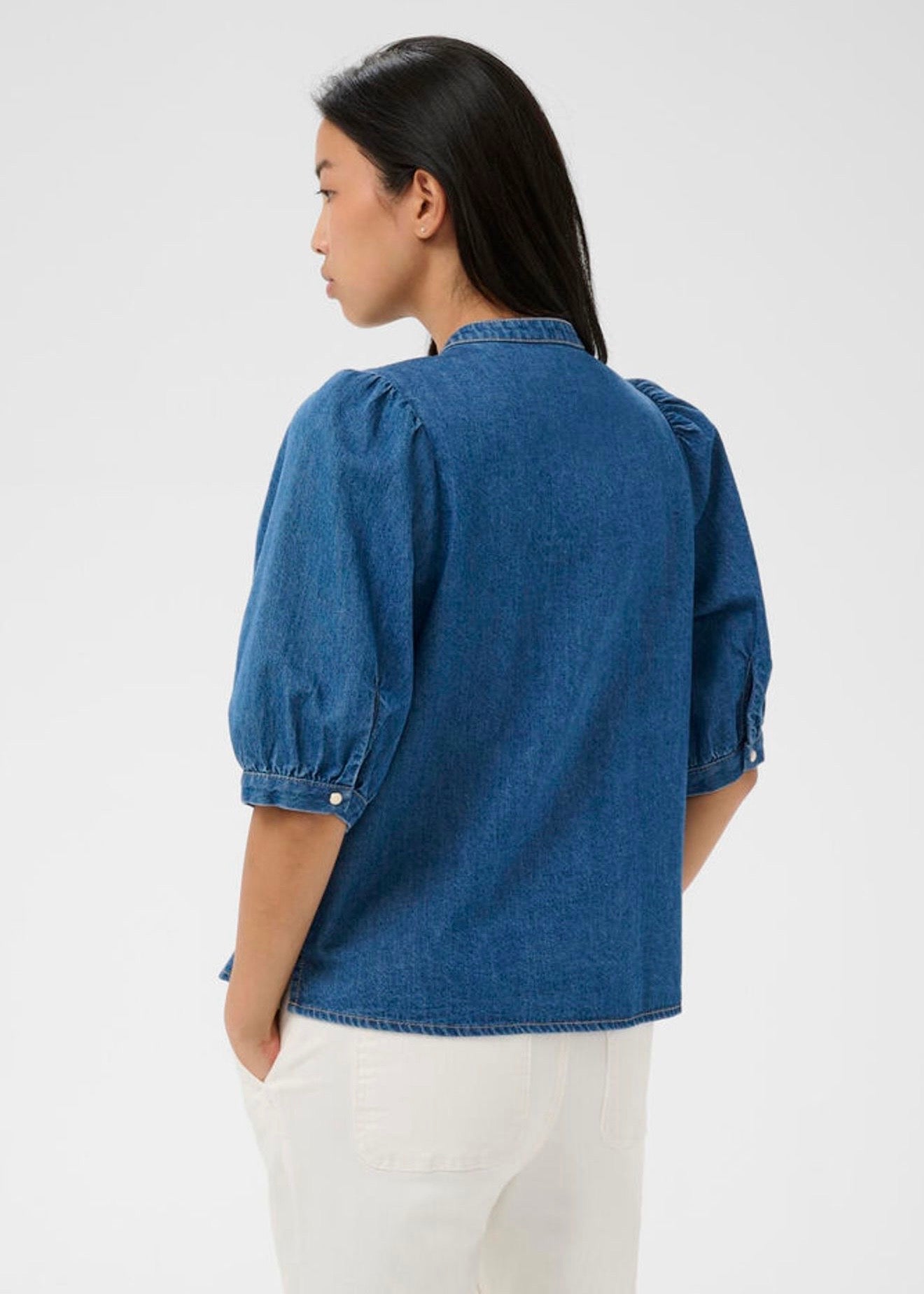 Alesia Shirt Medium Blue Denim