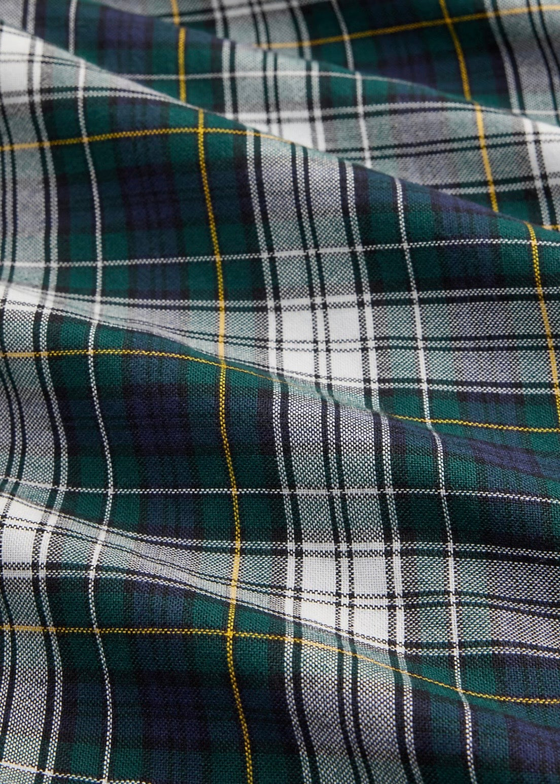 Custom Fit Double Faced Oxford Shirt Navy