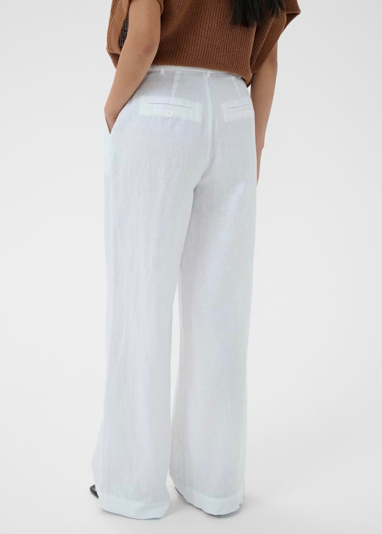 Ninnes Pants Bright White