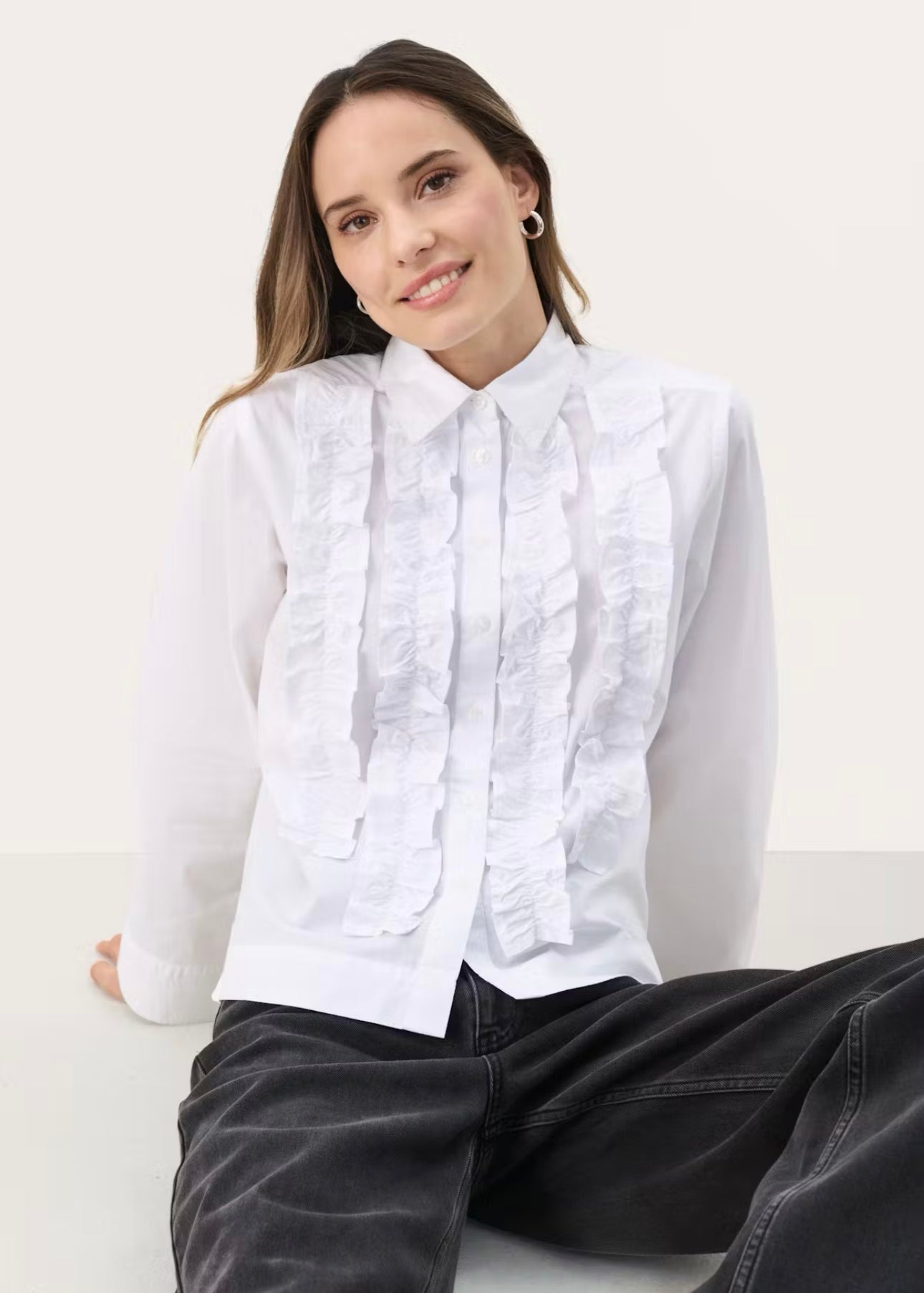 Part Two Pranvera shirt - Bright White