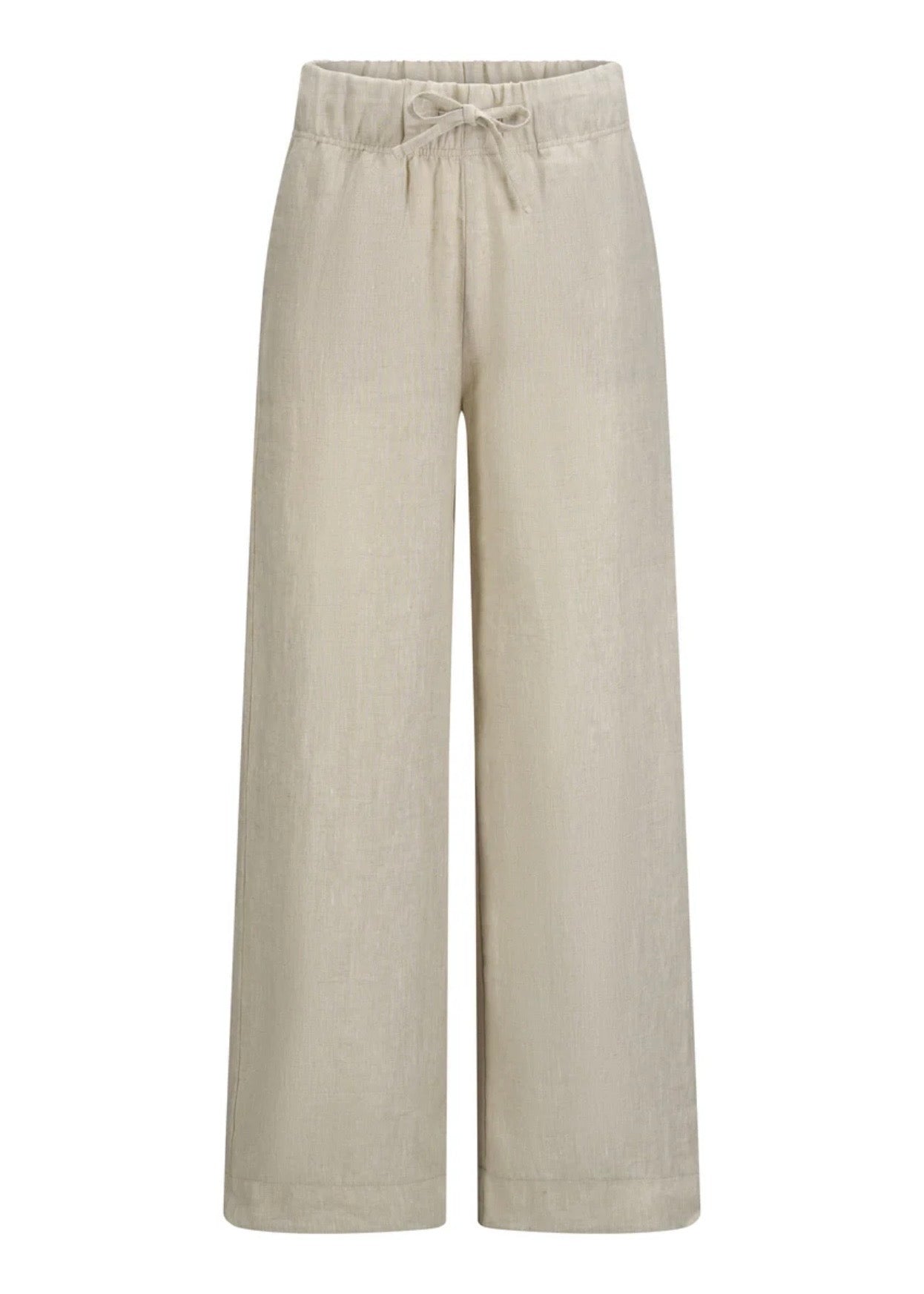 Immi Linen Pants Beige Melange