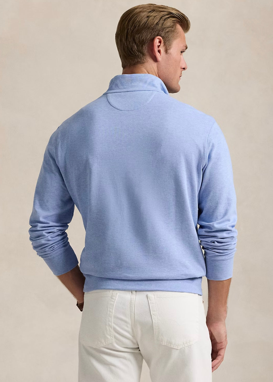 Polo Ralph Lauren College Zip sweater - Isle Heather