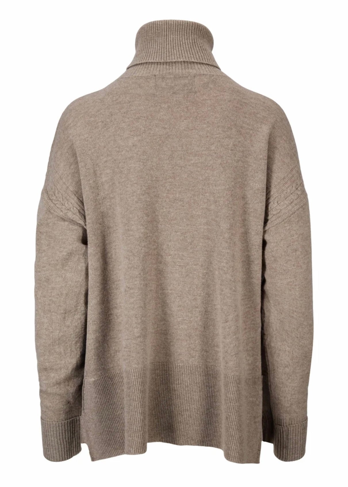 Ella&il Mina Wool sweater - Beige Melange