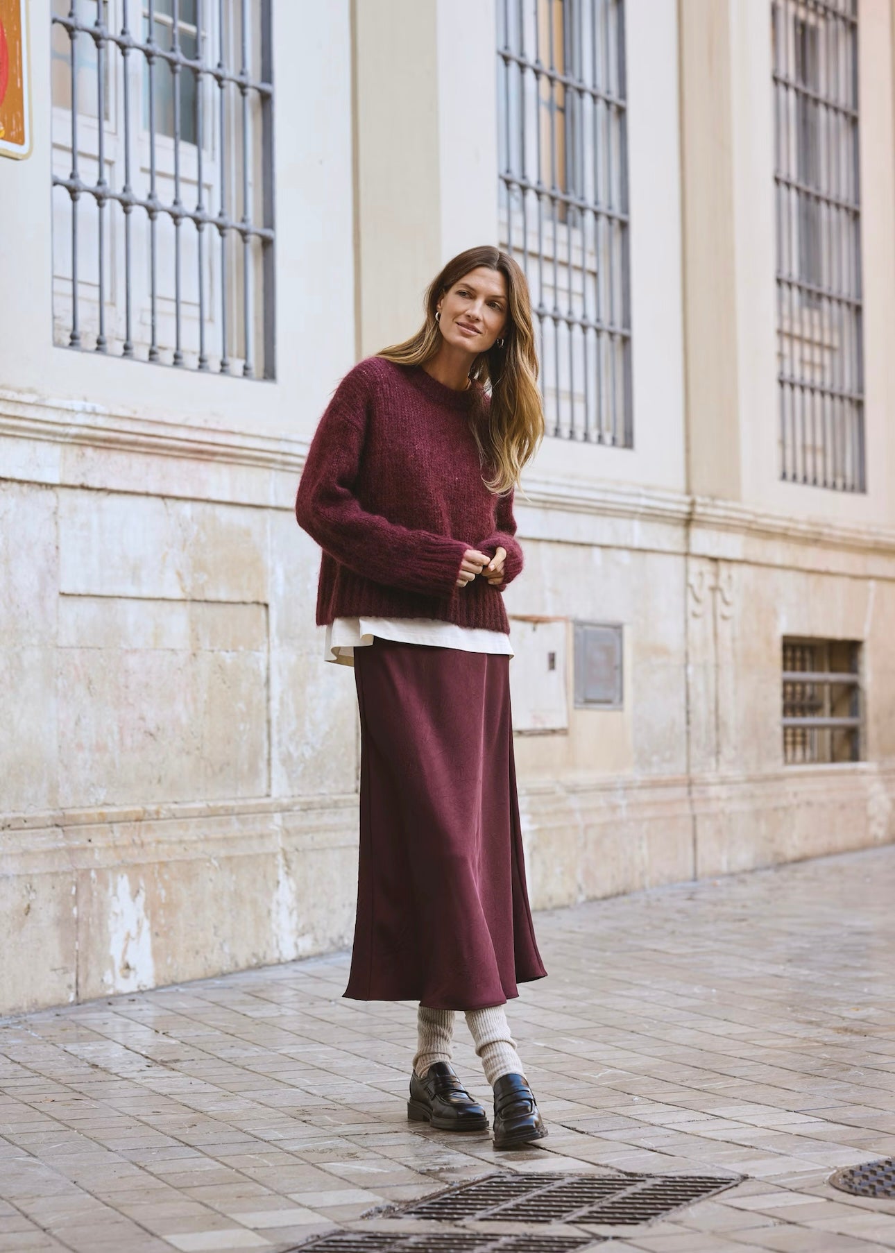Laurina skirt Tawny Port