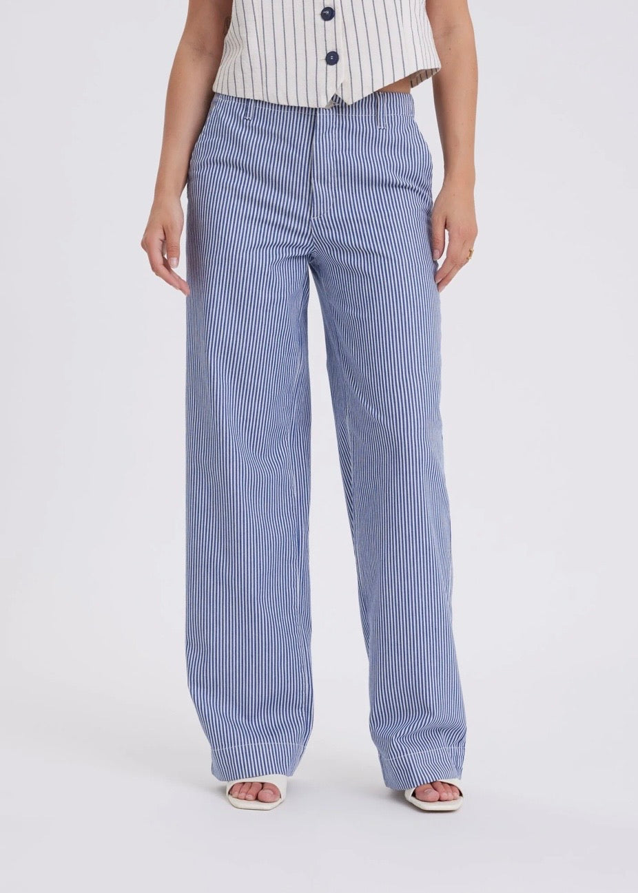 Erica Regular Blue Stripe