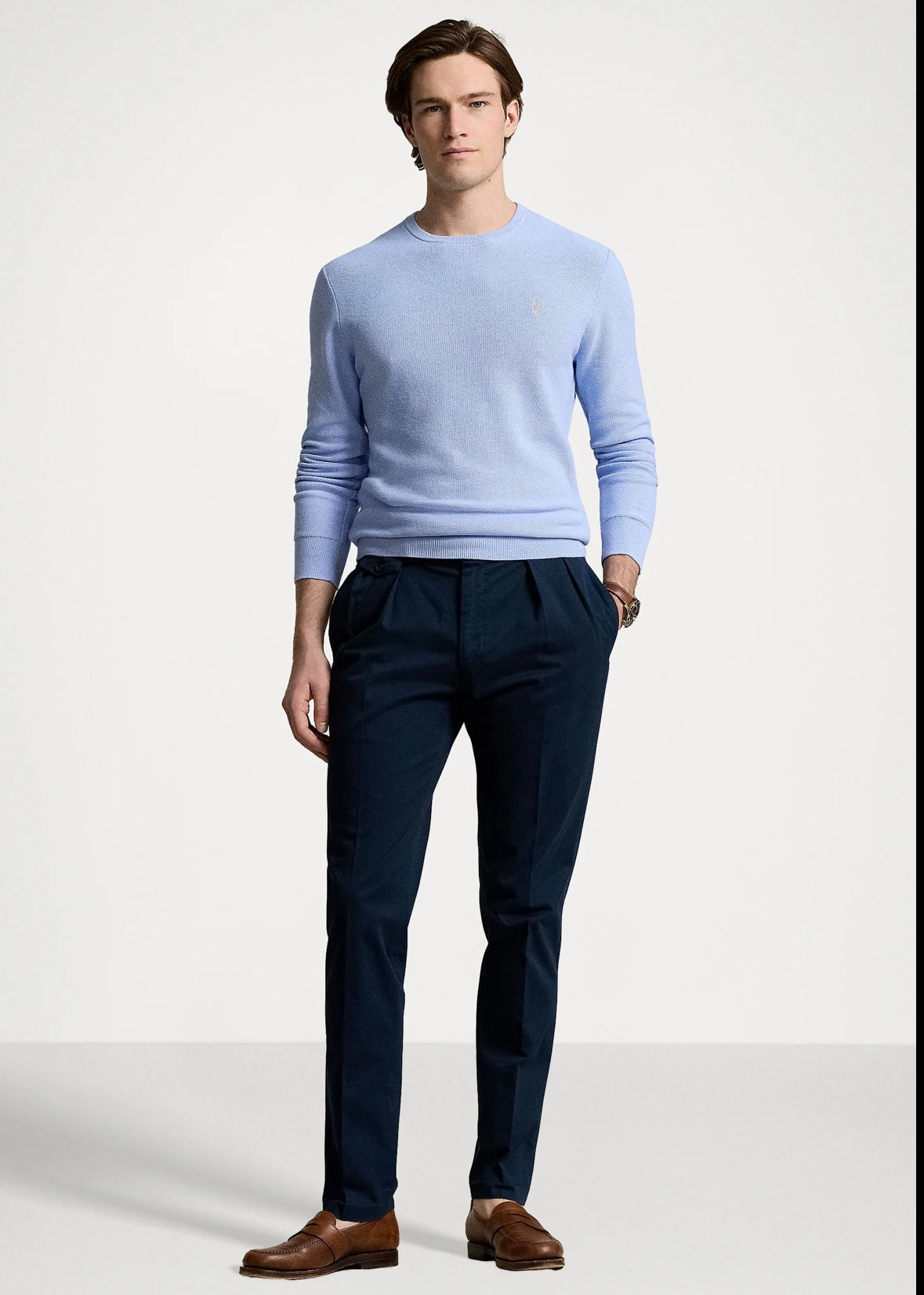 Polo Ralph Lauren Cotton sweater - Blue Hyacinth