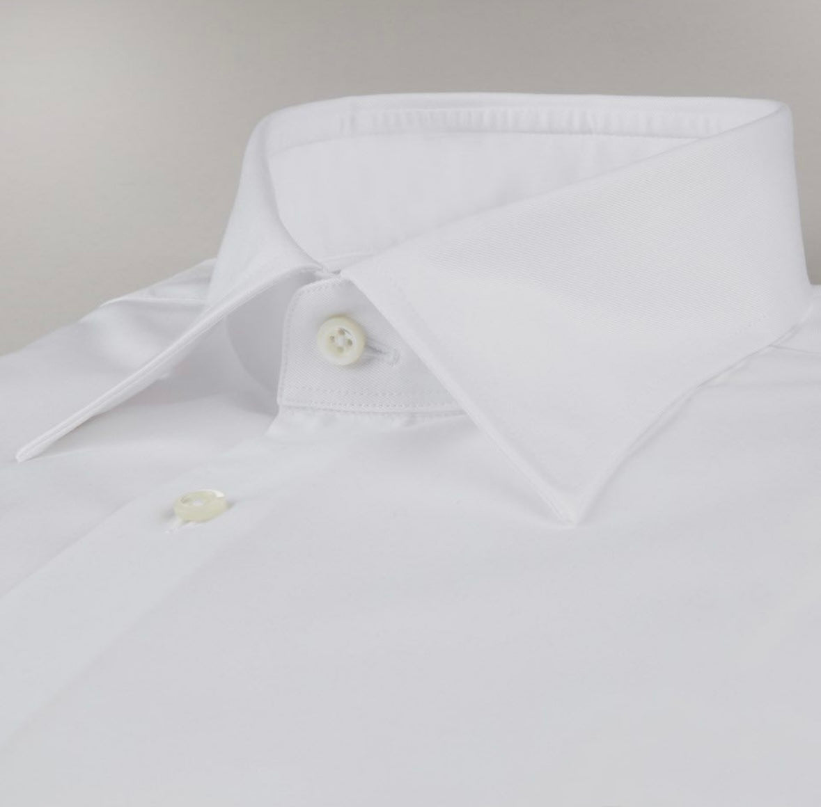 Stenströms shirt fitted body - White