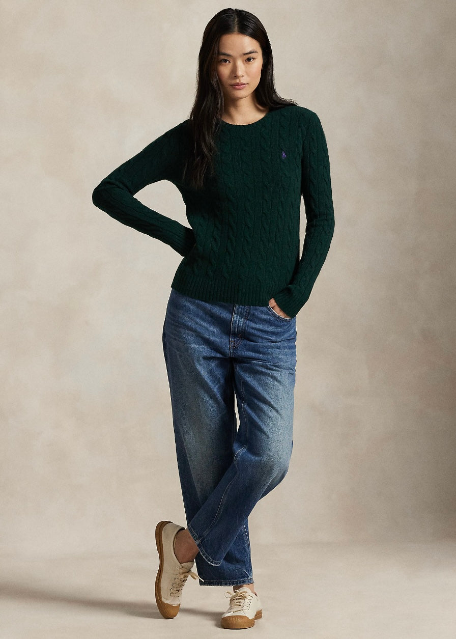 Cable sweater College Green
