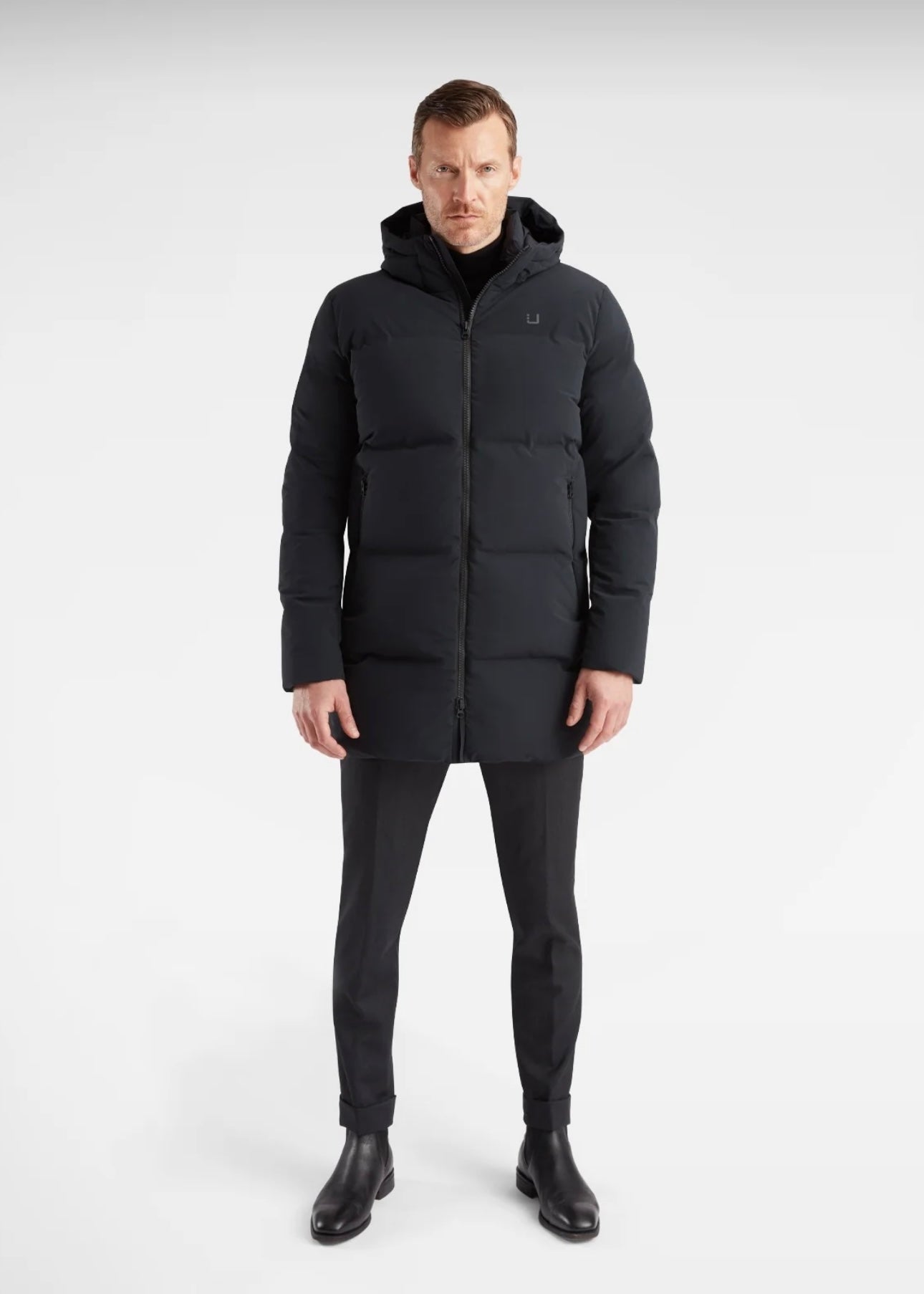 Titan Down Parka Black