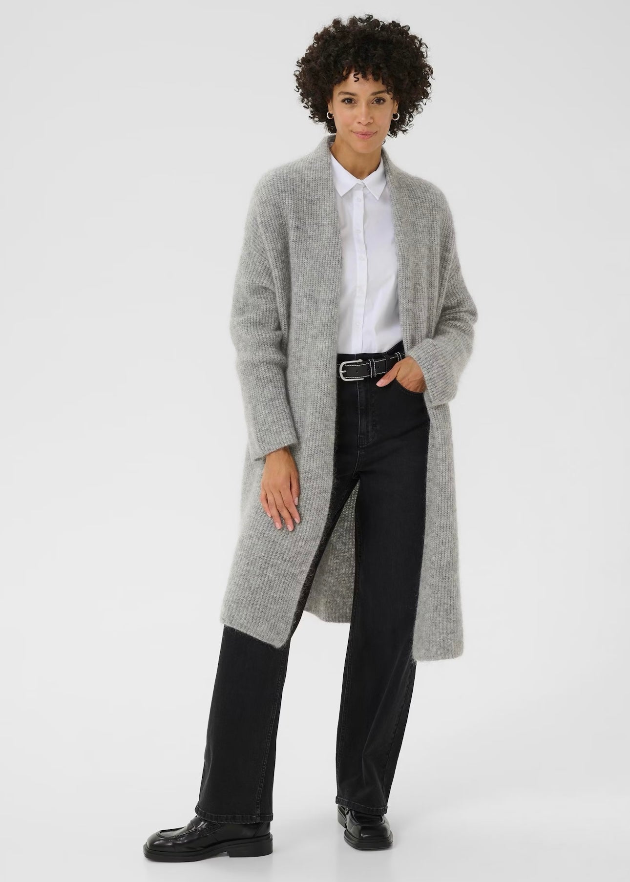 Lenemai cardigan Medium Grey Melange