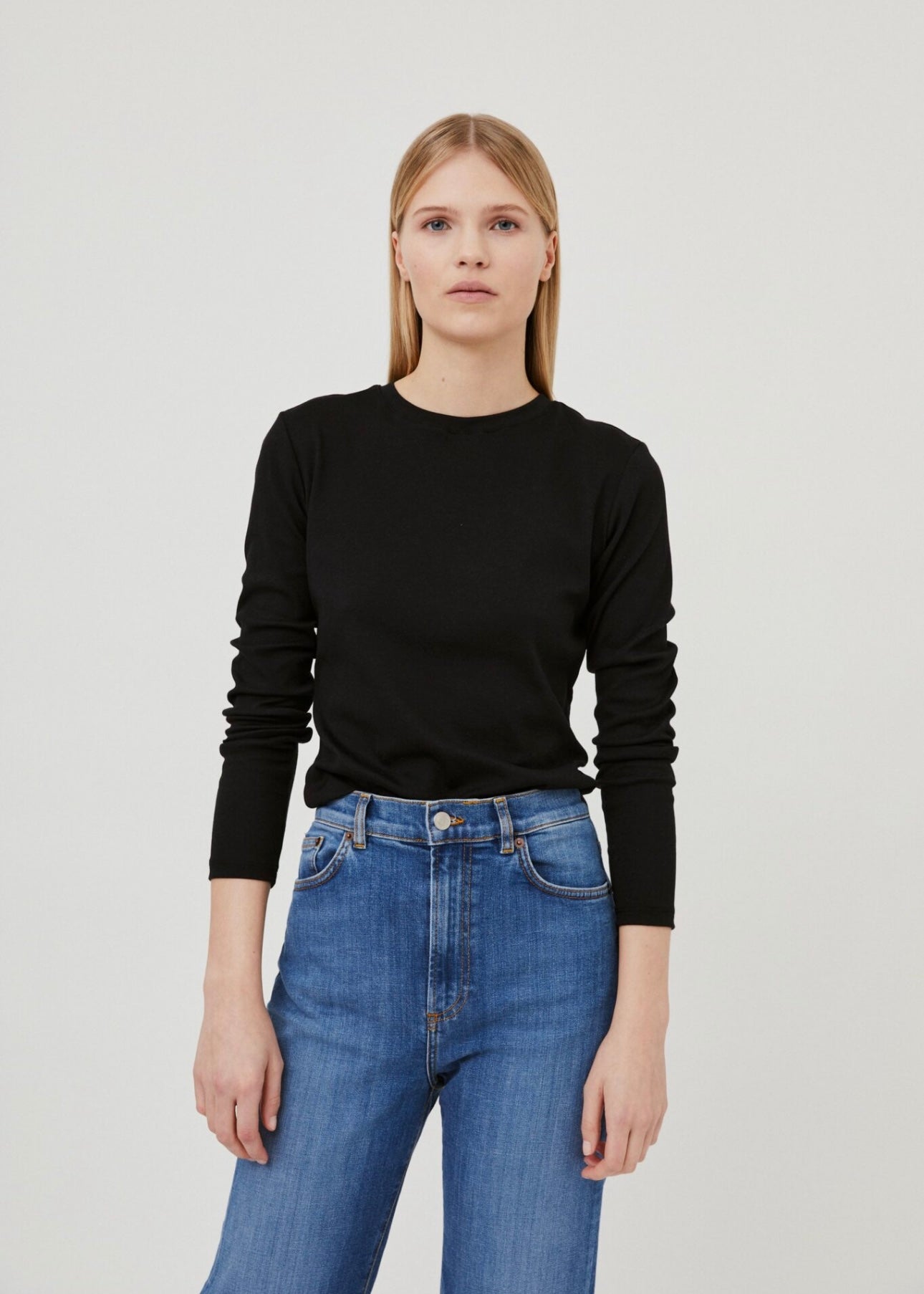 Julie Josephine Andrea longsleeve - Black