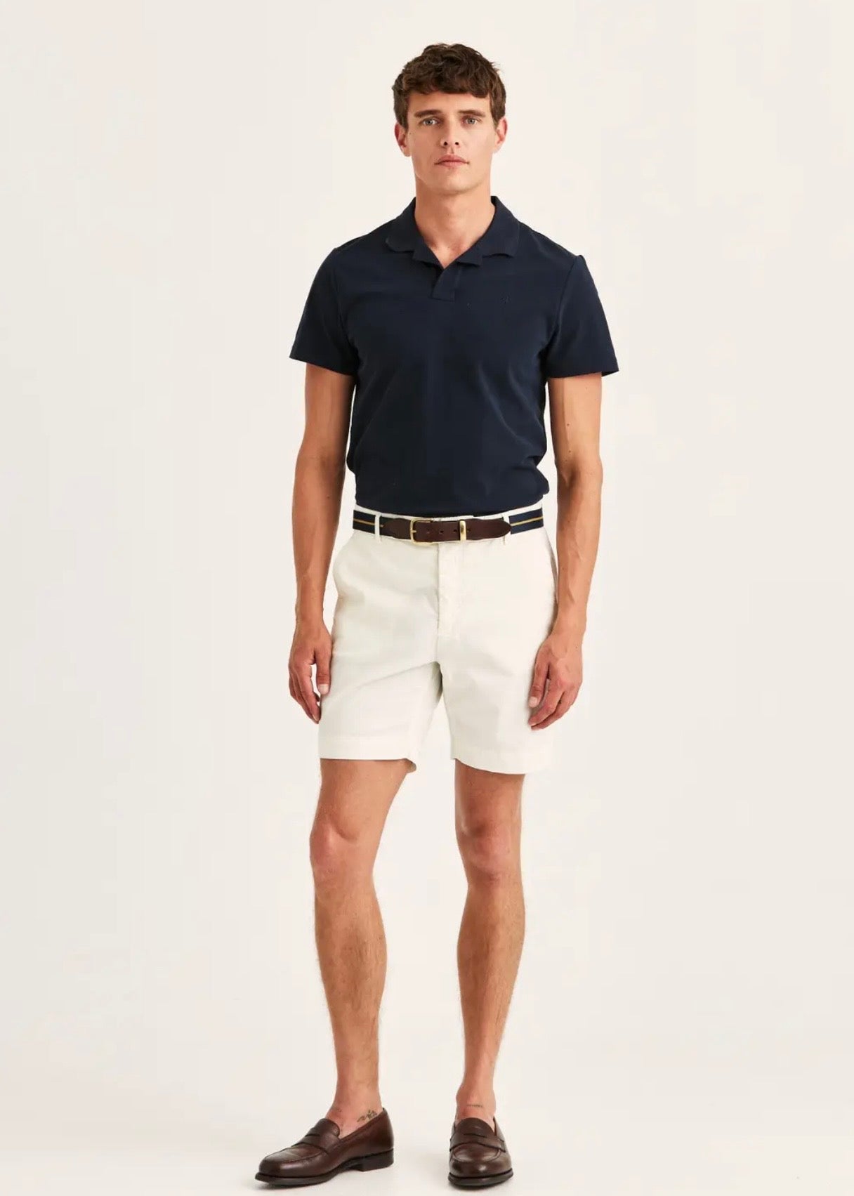 Jeffrey Summer Chino Shorts Offwhite