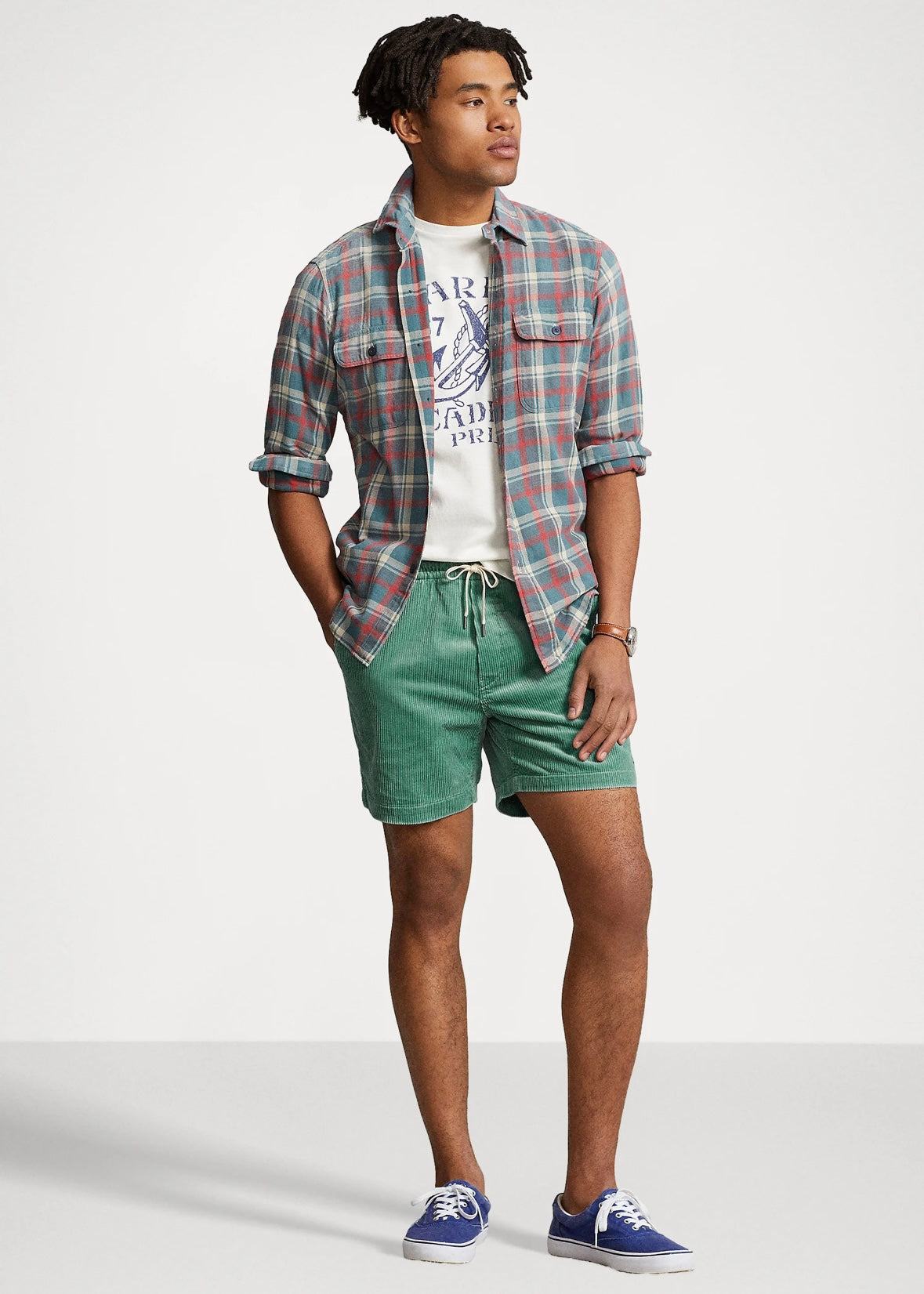 Polo Ralph Lauren Cord shorts - Seafoam Green