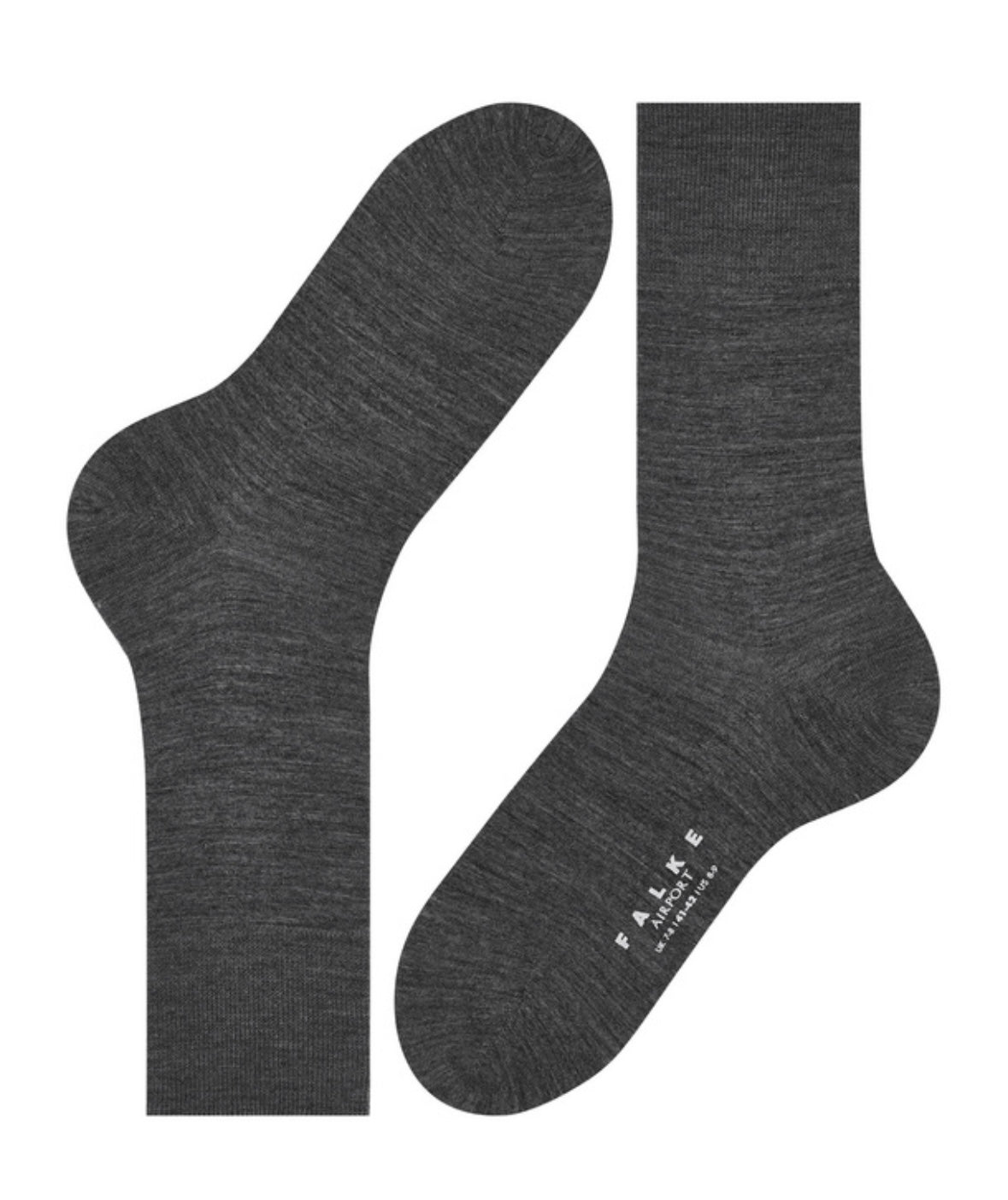 Airport Sock Grey Melange