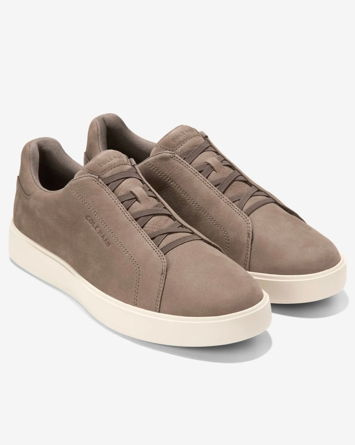 Grandpro Luxe Slip On Truffle Nubuck