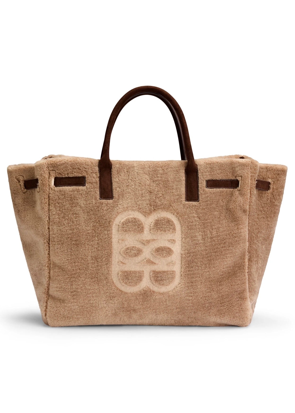 Lykke Shearling Bag Taupe
