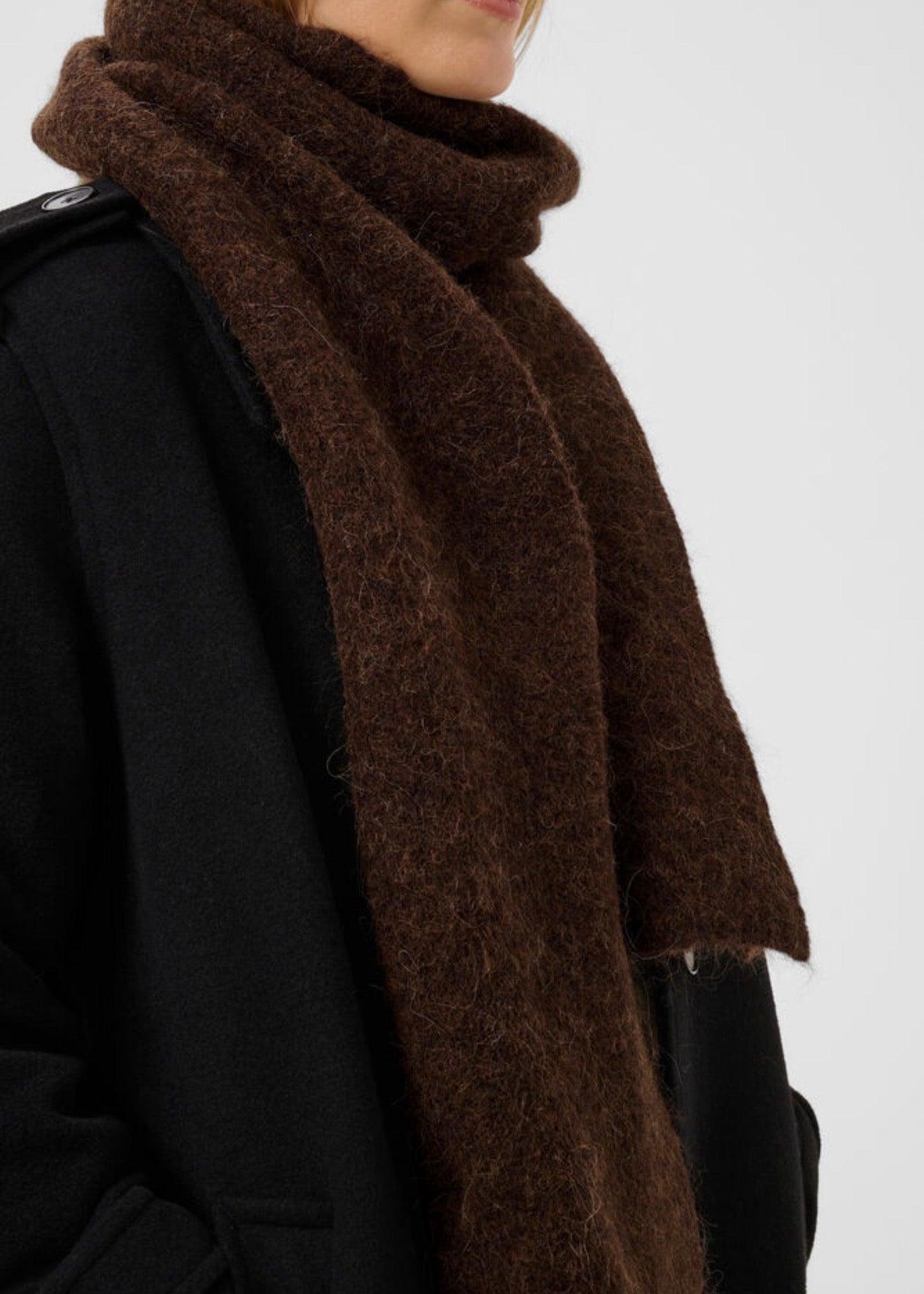 Svea Scarf Downtown Brown Melange