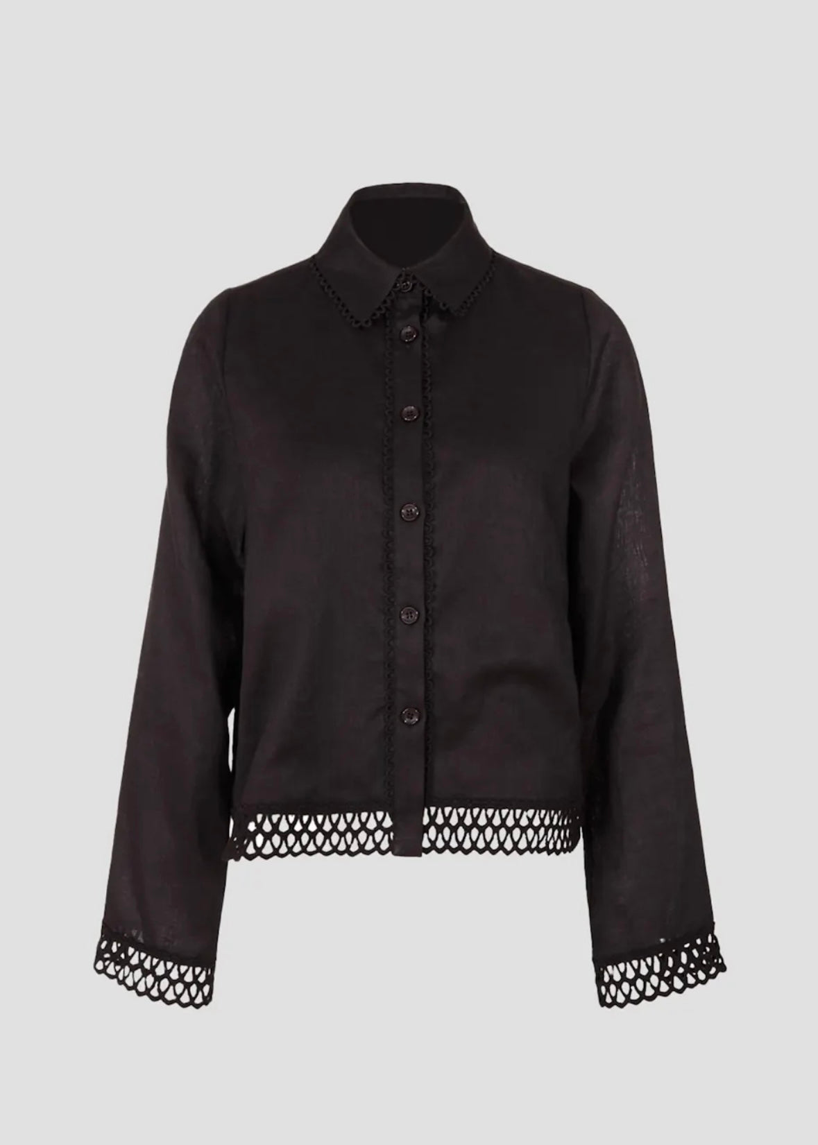 Camilla Pihl Agathia shirt - Black