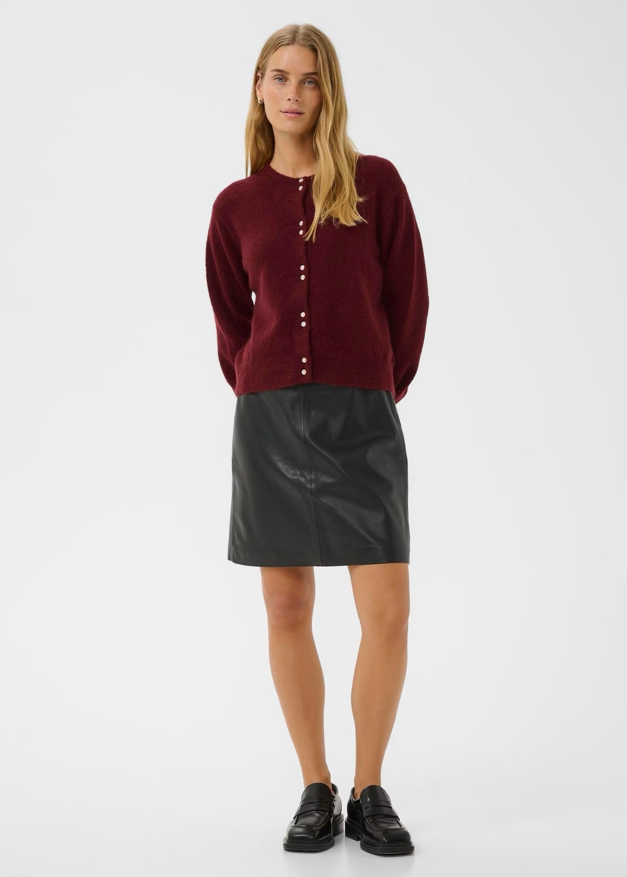Ninell cardigan Tawny Port