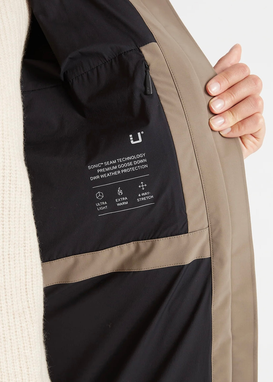 Thundra Parka Dark Sand