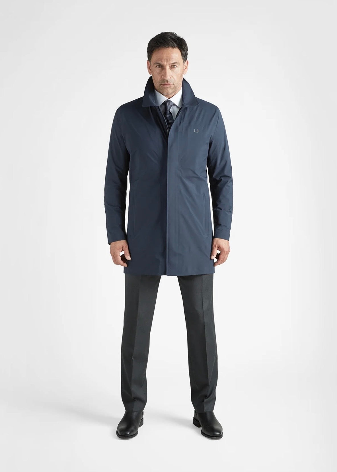 Sky Fall Coat Navy