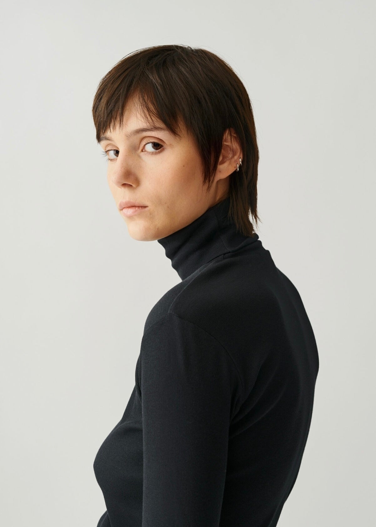 Julie Josephine Camilla polo - Black