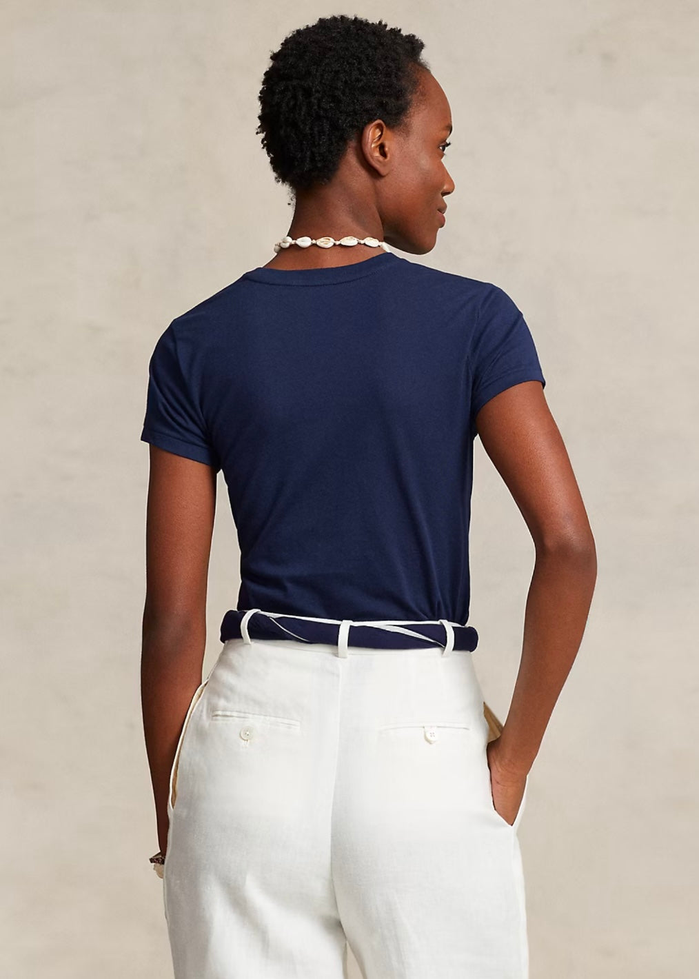Cotton Jersey Tee Cruise Navy