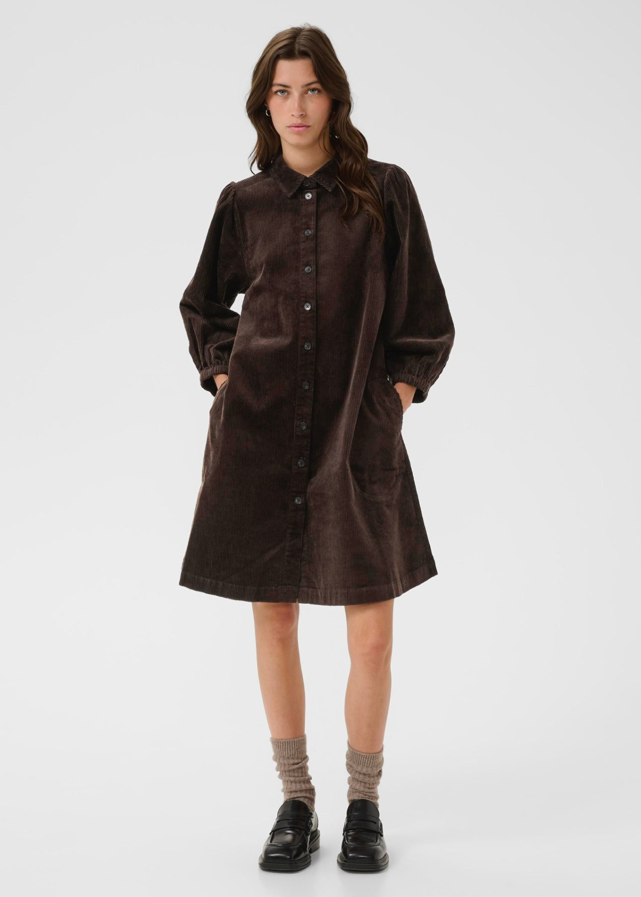 Eleina dress Ganache