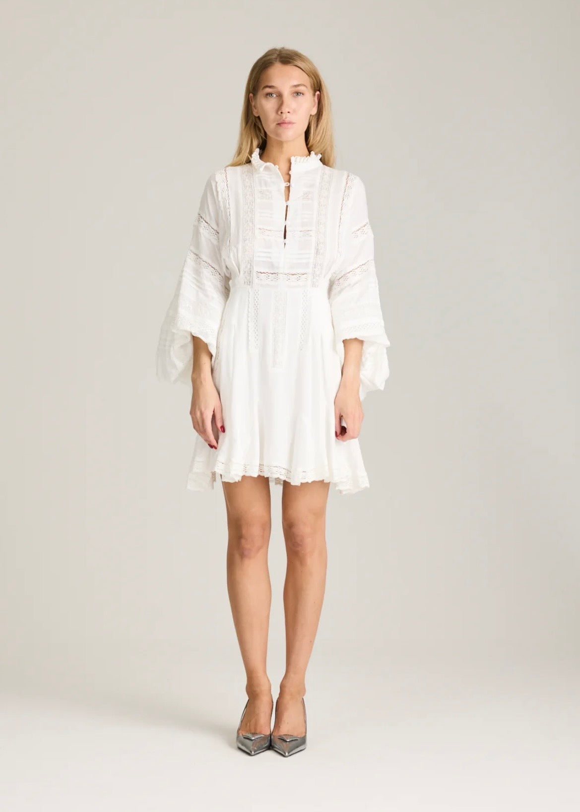Lita Dress White