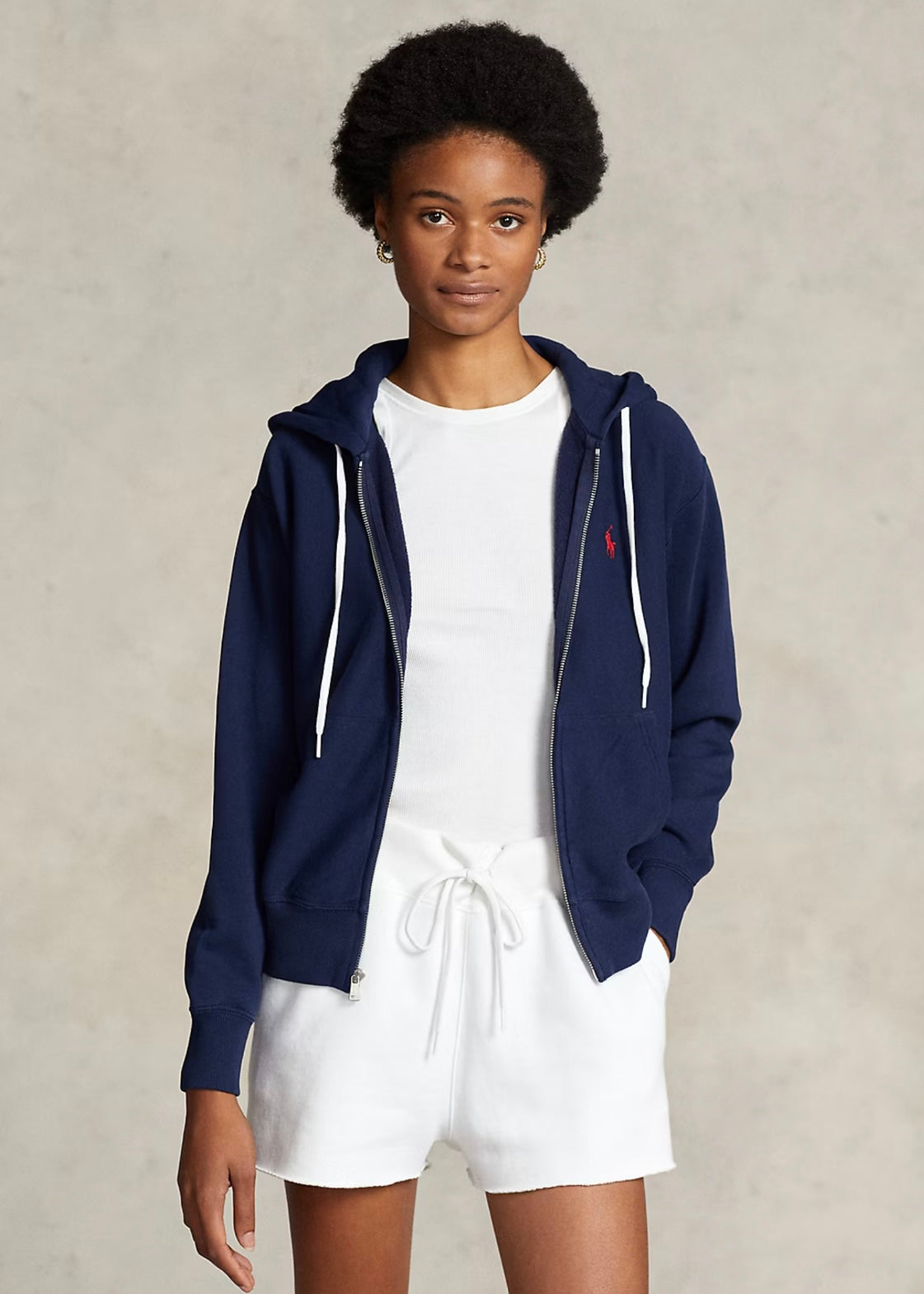 Zip hoodie Cruise Navy