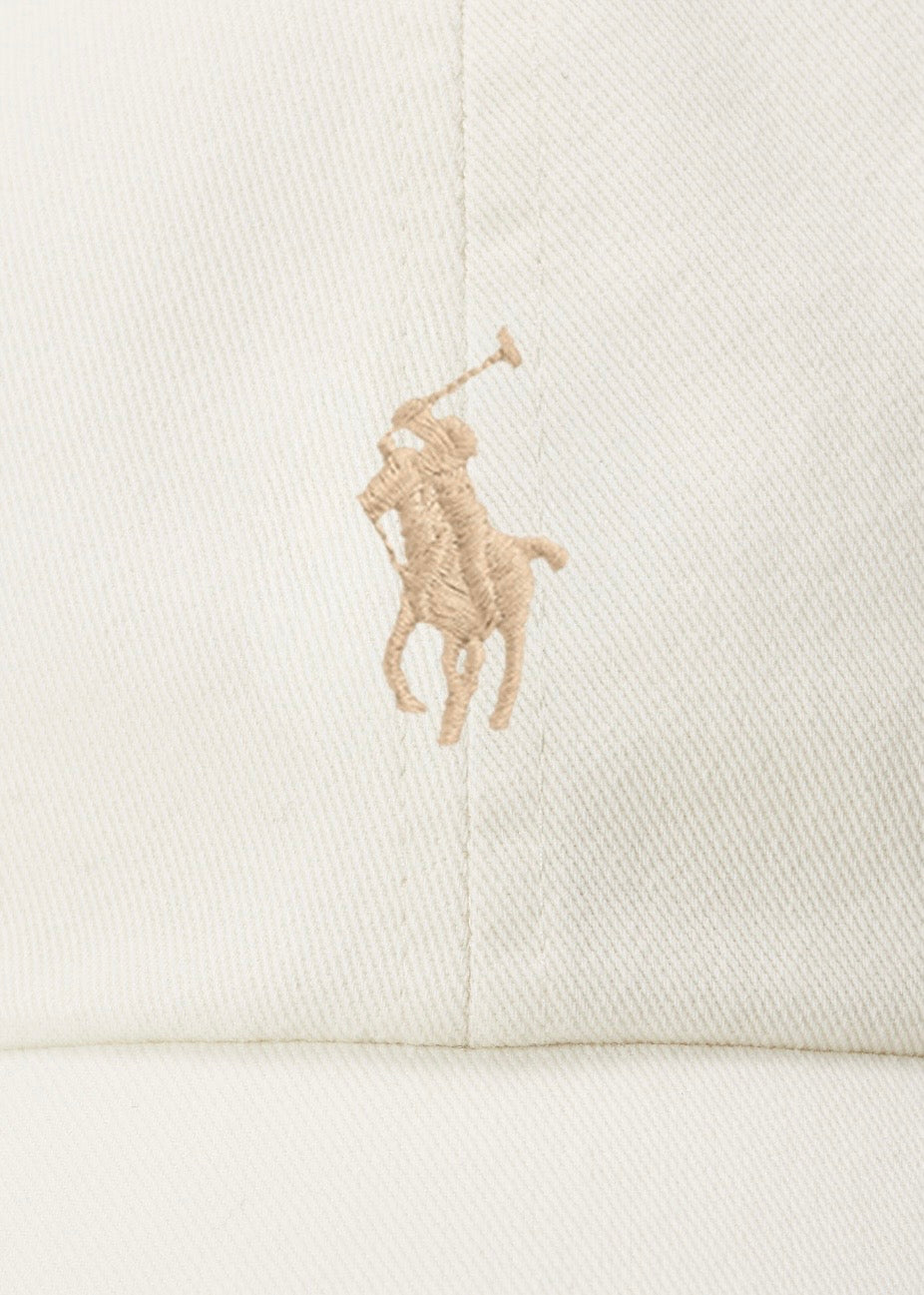 Chino Ball Caps Parchment Cream