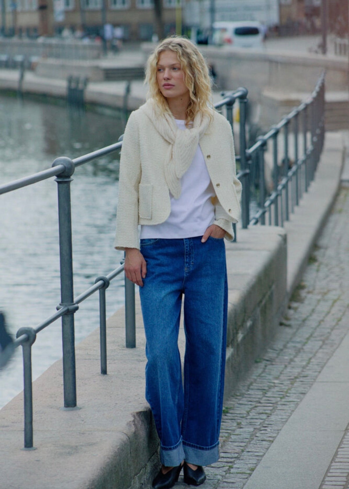 Damini Blazer Eggnog