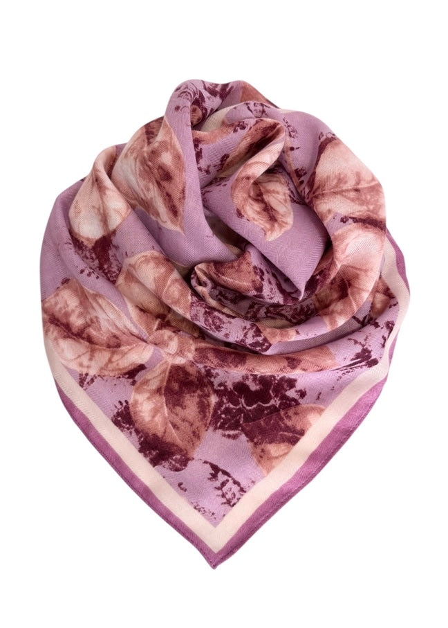 Bomull/Viskose skjerf Lillatoner