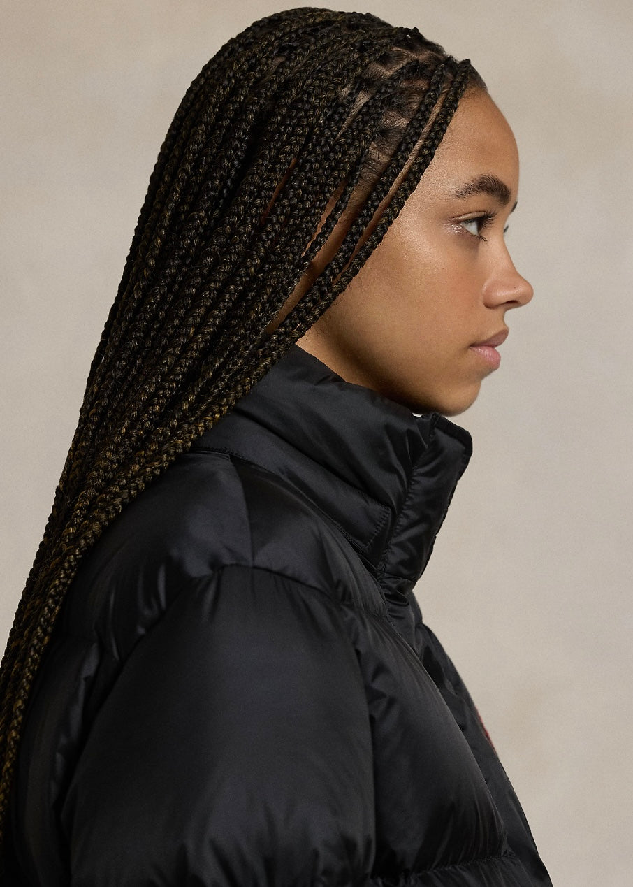 Quilted Down jacket Black