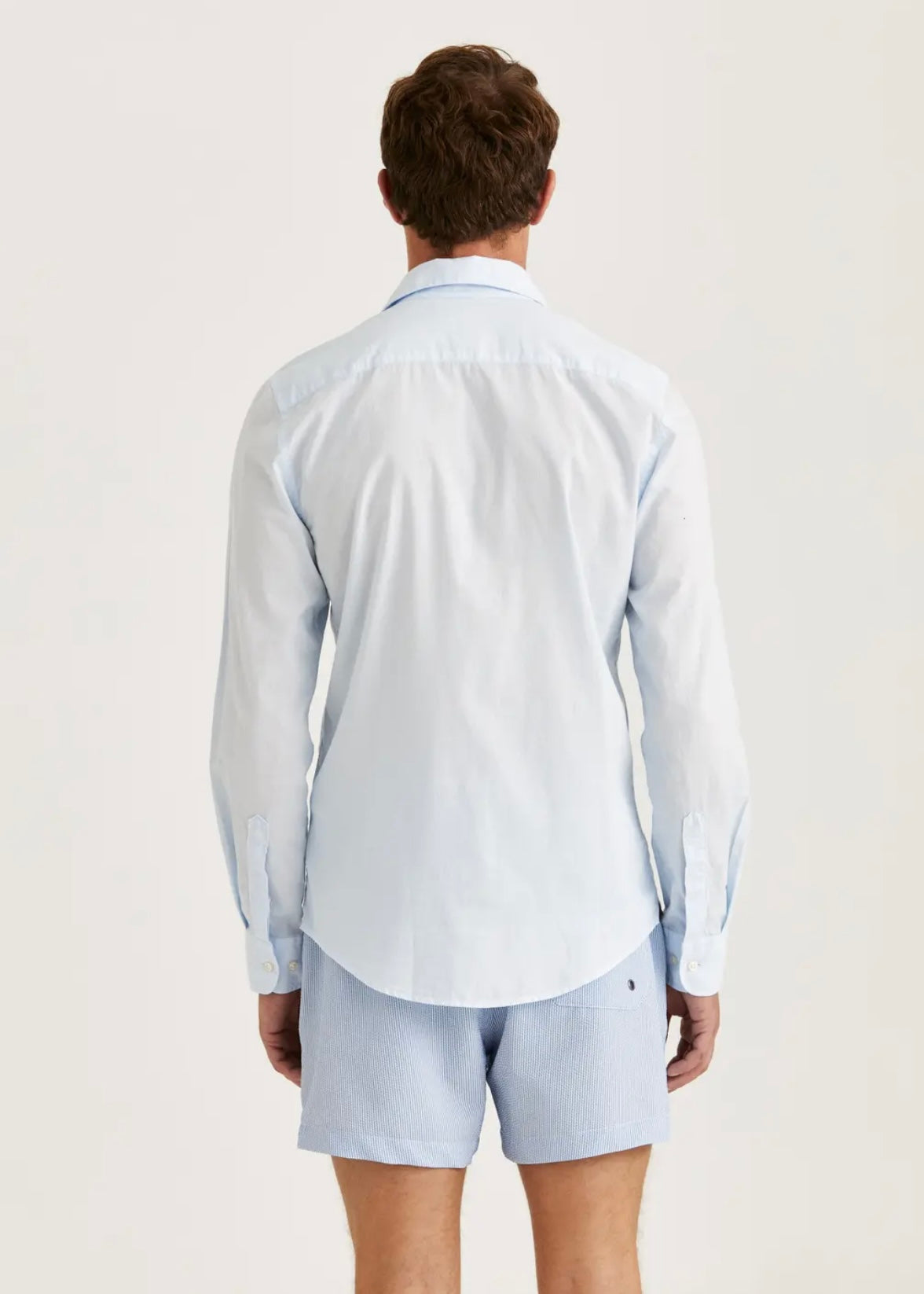 Morris Summer Lightweight shirt - Light Blue