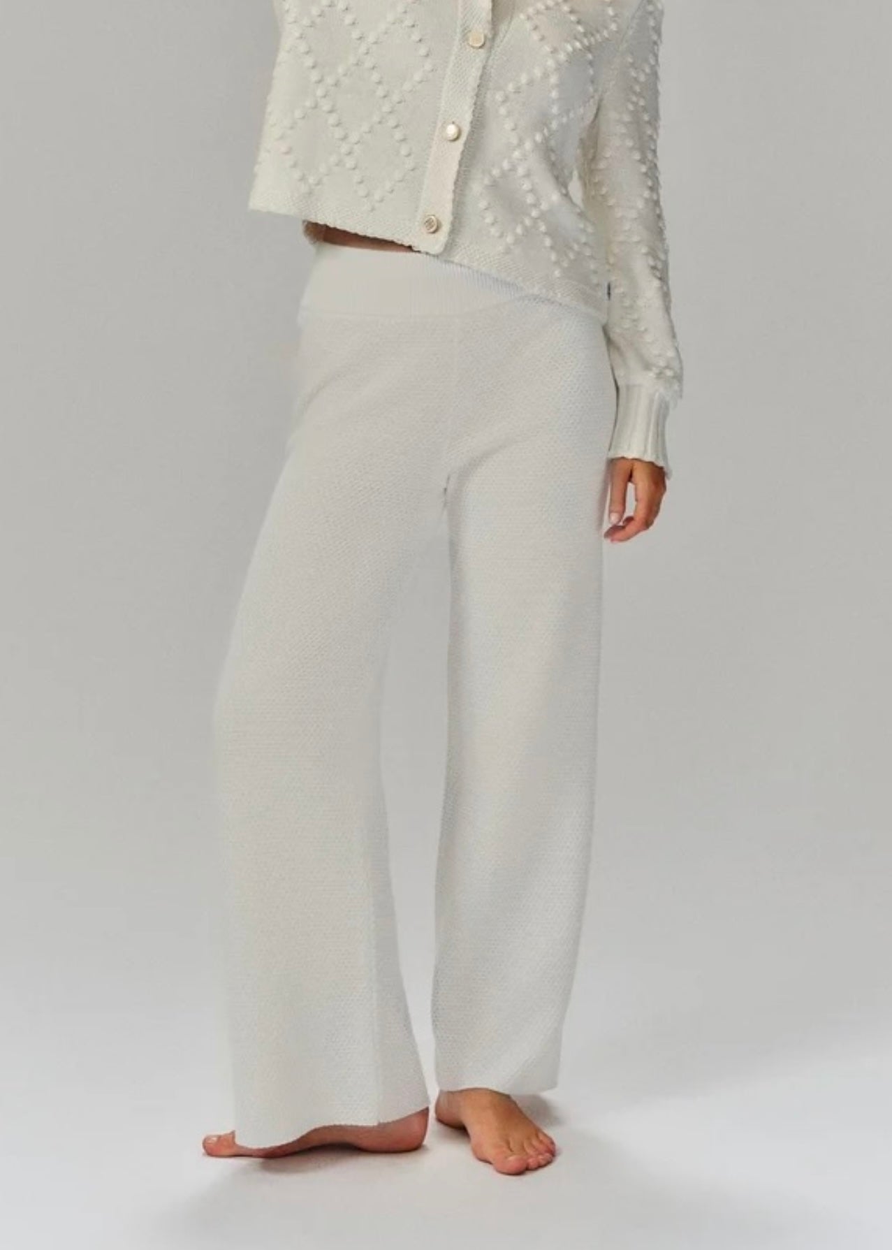 Ella&il Mubi Cotton pants - White