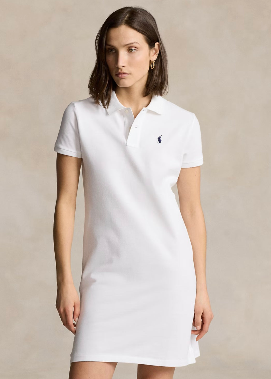 Ralph Lauren Pique dress - White