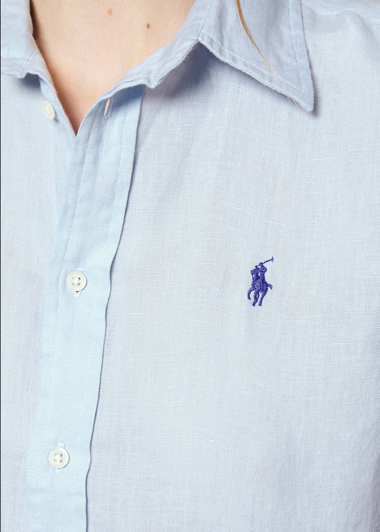 Polo Ralph Lauren Linen shirt - Southport Blue