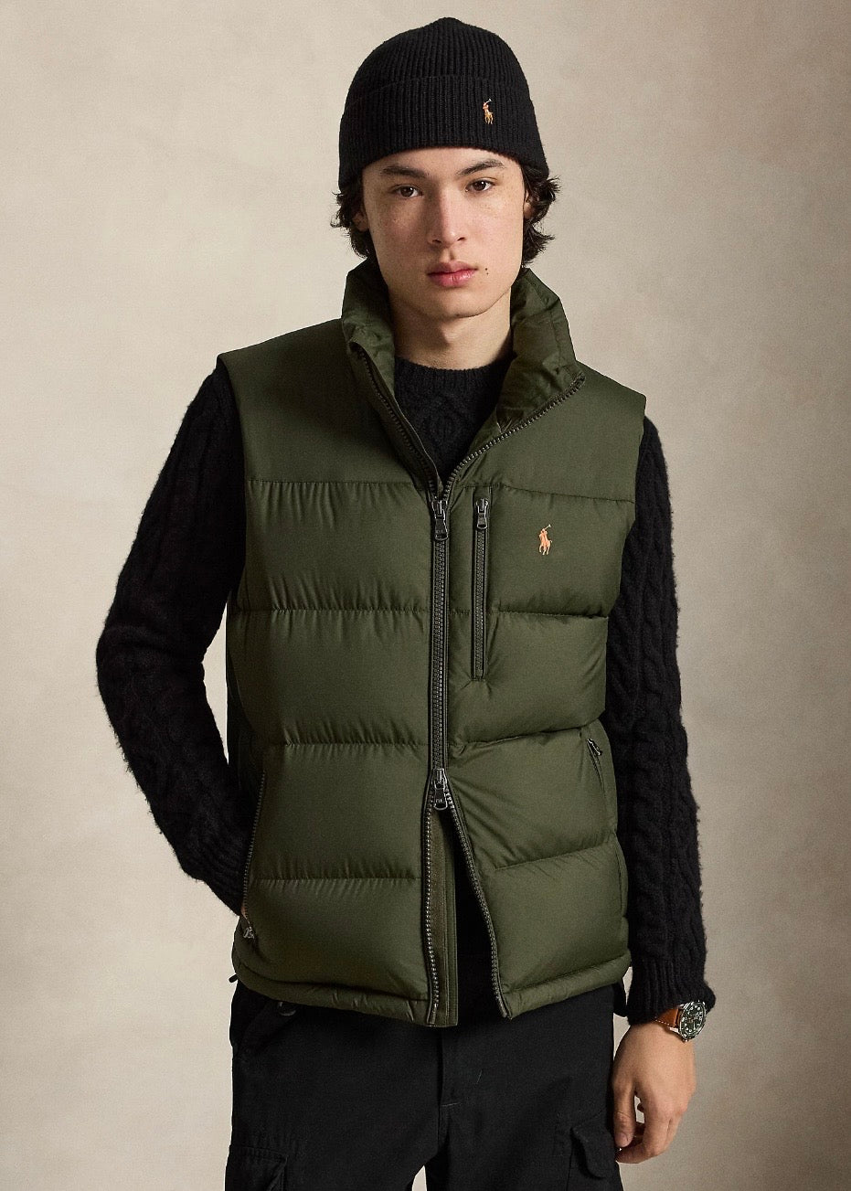 The Gorham Down Vest Company Olive