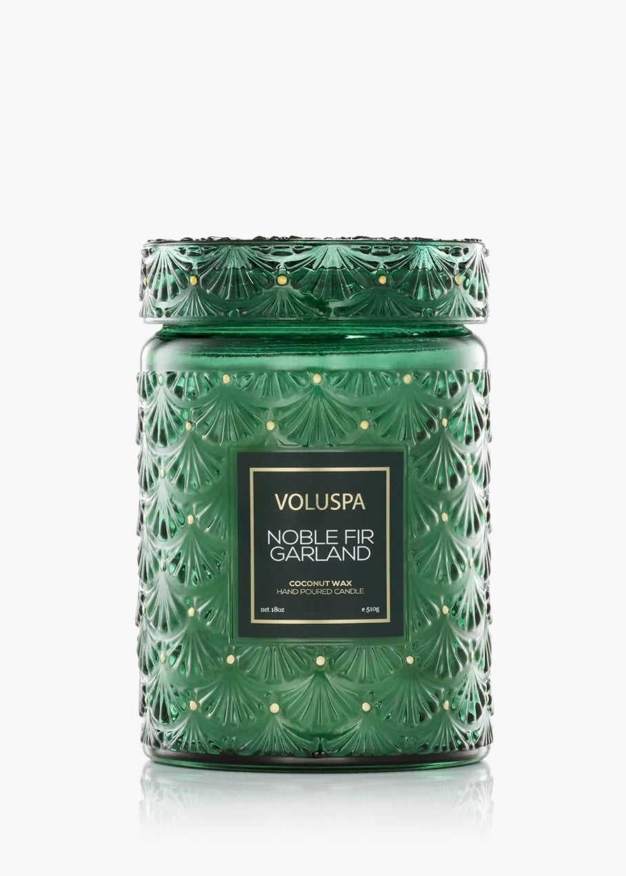 Large Jar Noble Fir Garland